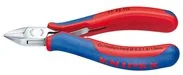 KNIPEX Boční štípací kleště na elektroniku s vícesložkovými návleky, 130mm